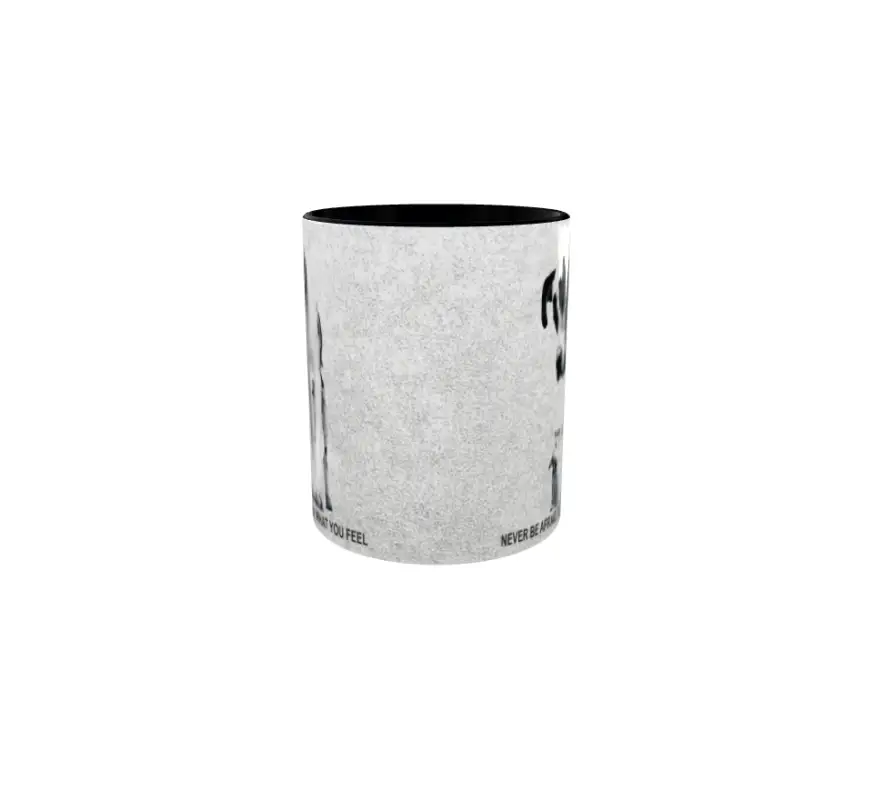 Never be afraid..., cana ceramica, 330mlv