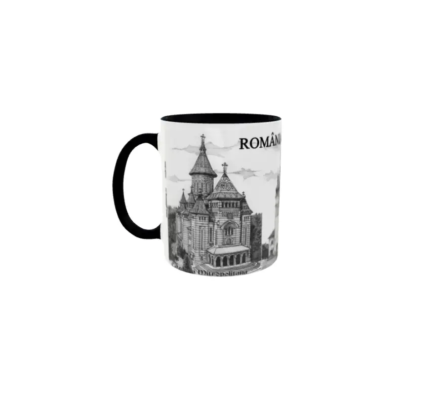 Timisoara, cana ceramica, 330ml, model 1v