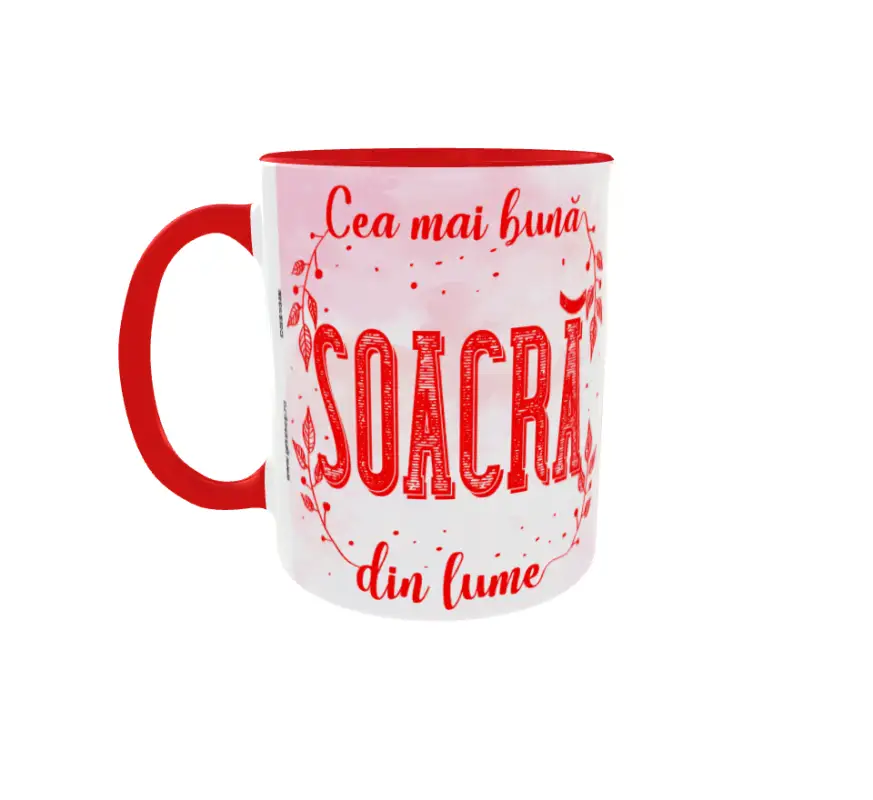 Cea mai buna soacra din lume, cana ceramica, 330ml, cgs1046bv