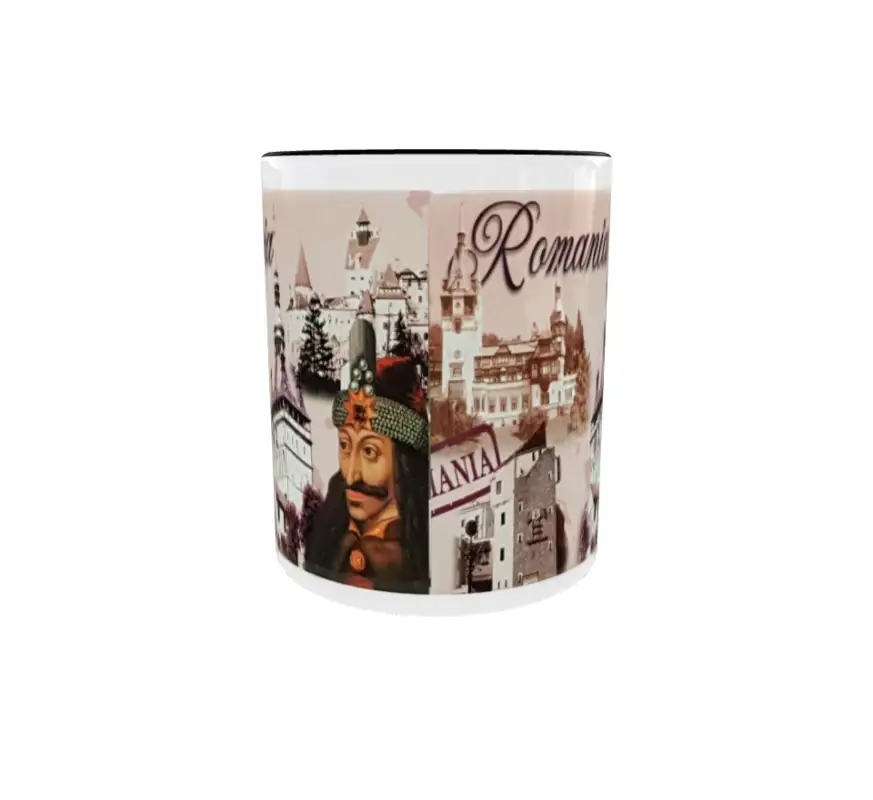 Castelul bran, cana ceramica, 330ml, cgs1055v
