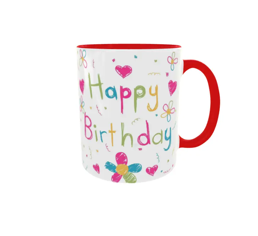 Happy birthday, cana ceramica, 330ml, cgs1059v