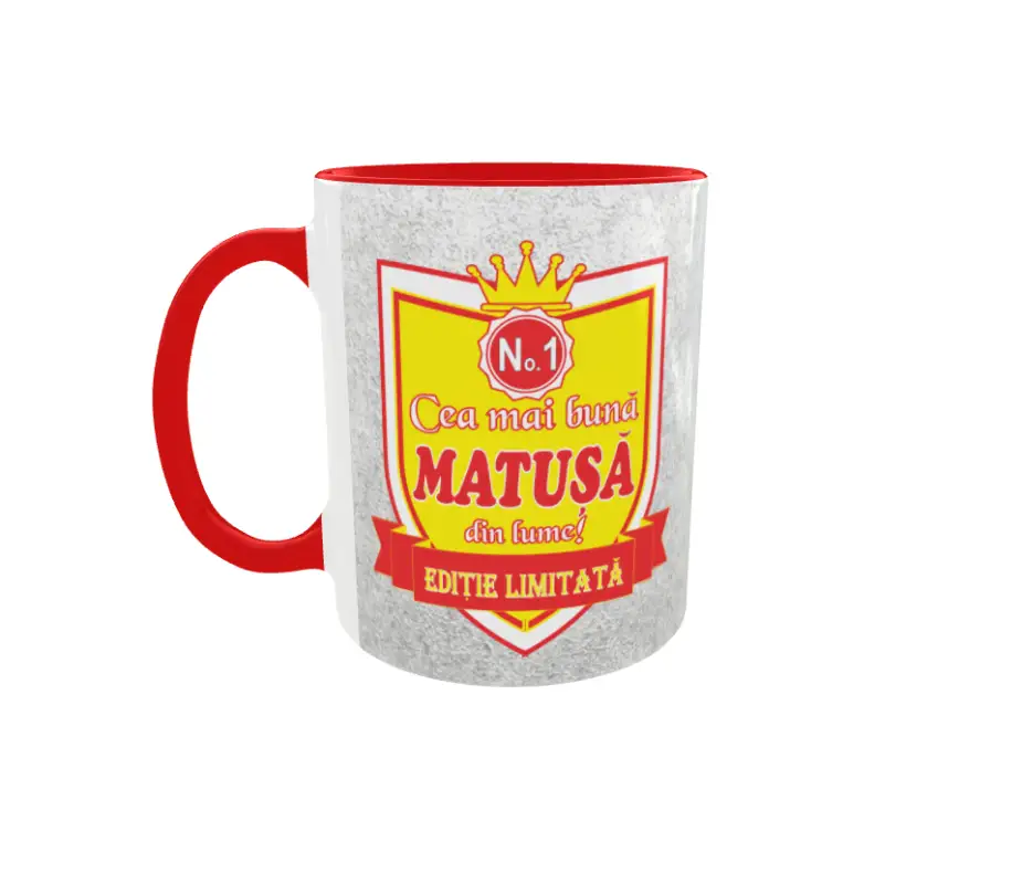 Cea mai buna matusa din lume editie limitata, cana ceramica, 330ml, cgs1074av