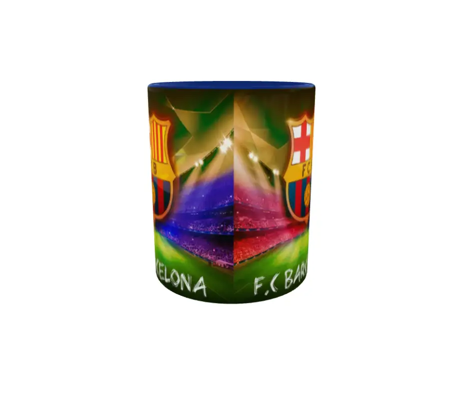 Fc barcelona, cana ceramica cu mesaj, 330ml cgs1095v