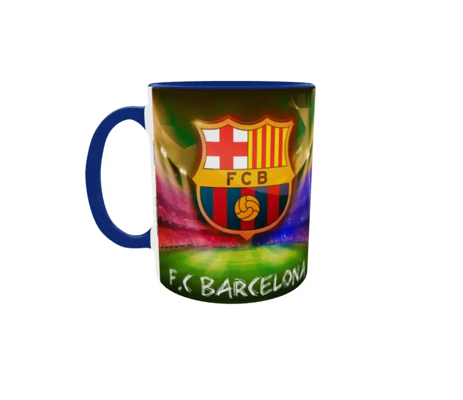 Fc barcelona, cana ceramica cu mesaj, 330ml cgs1095v