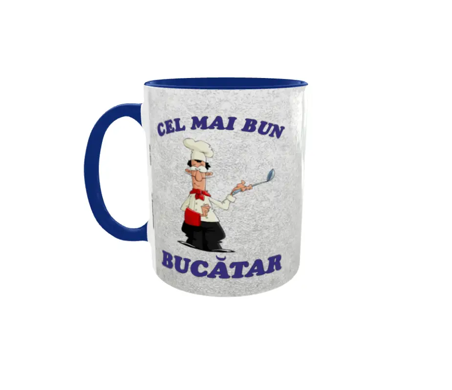 Cel mai bun bucatar, cana ceramica, 330ml