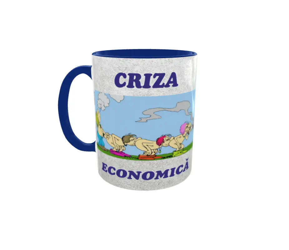 Criza economica, cana ceramica, 330ml, cgs1108