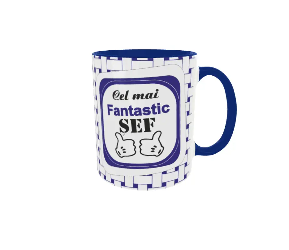 Cel mai fantastic sef, cana ceramica, 330ml, cgs1111av