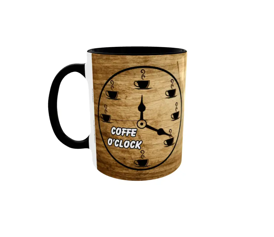 Coffee o`clock, cana ceramica, 330ml, cgs1116a