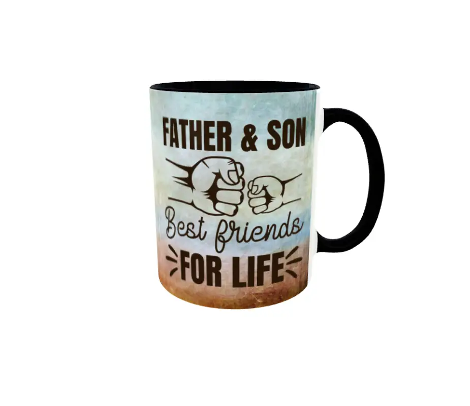 Father & son best friends, cana ceramica, 330ml, cgs1116bv