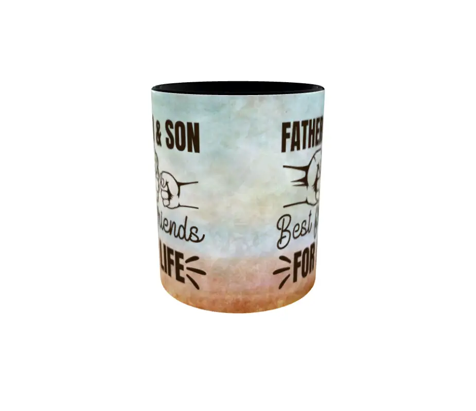 Father & son best friends, cana ceramica, 330ml, cgs1116bv