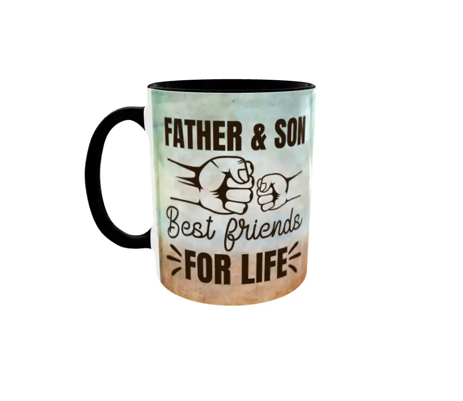Father & son best friends, cana ceramica, 330ml, cgs1116bv