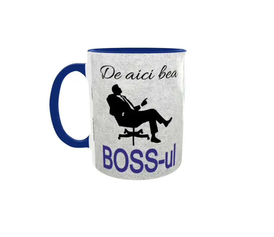 De acici bea boss-ul, cana ceramica, 330ml, cgs1117b