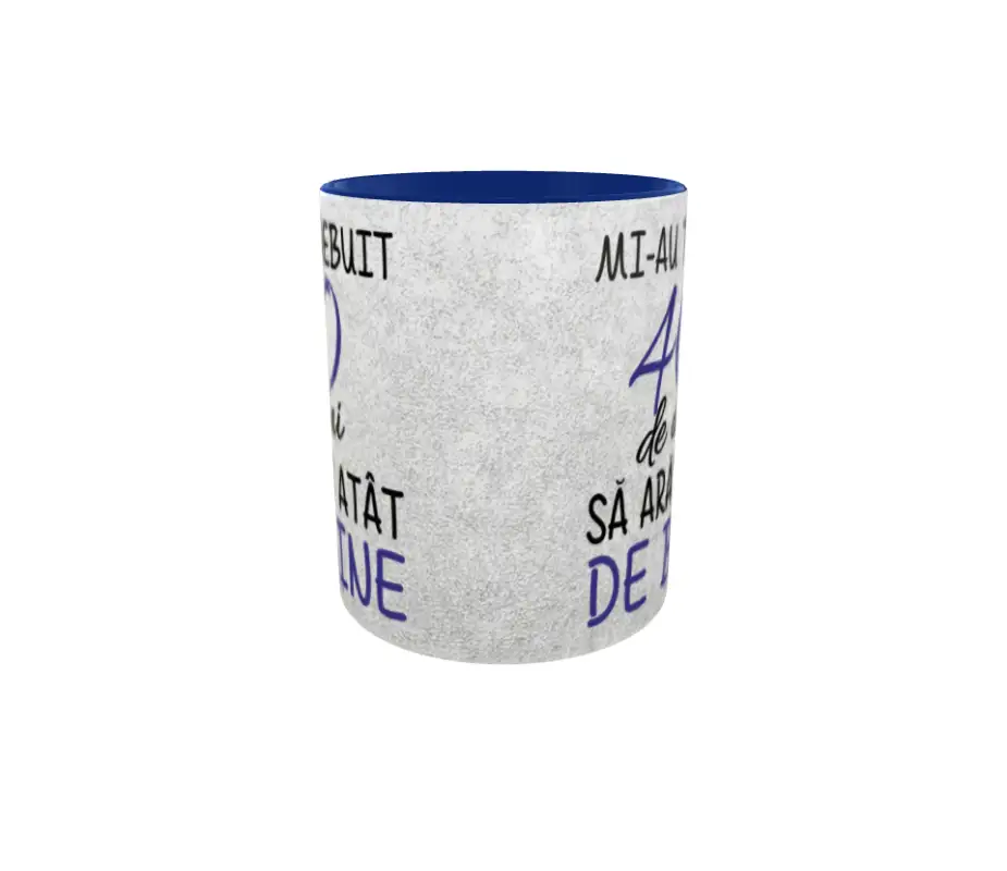 Mi-au trebuit 40 de ani sa arat atat de bine, cana ceramica, 330ml, cgs1125av