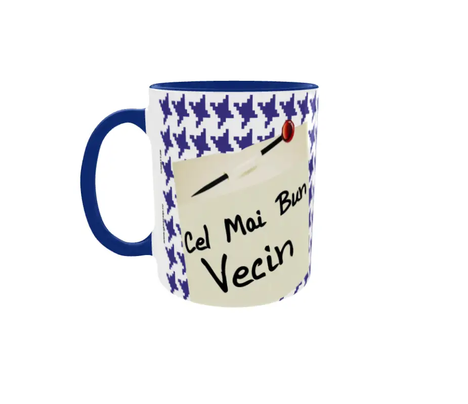 Pentru cel mai bun vecin, cana ceramica, 330ml, cgs1134a