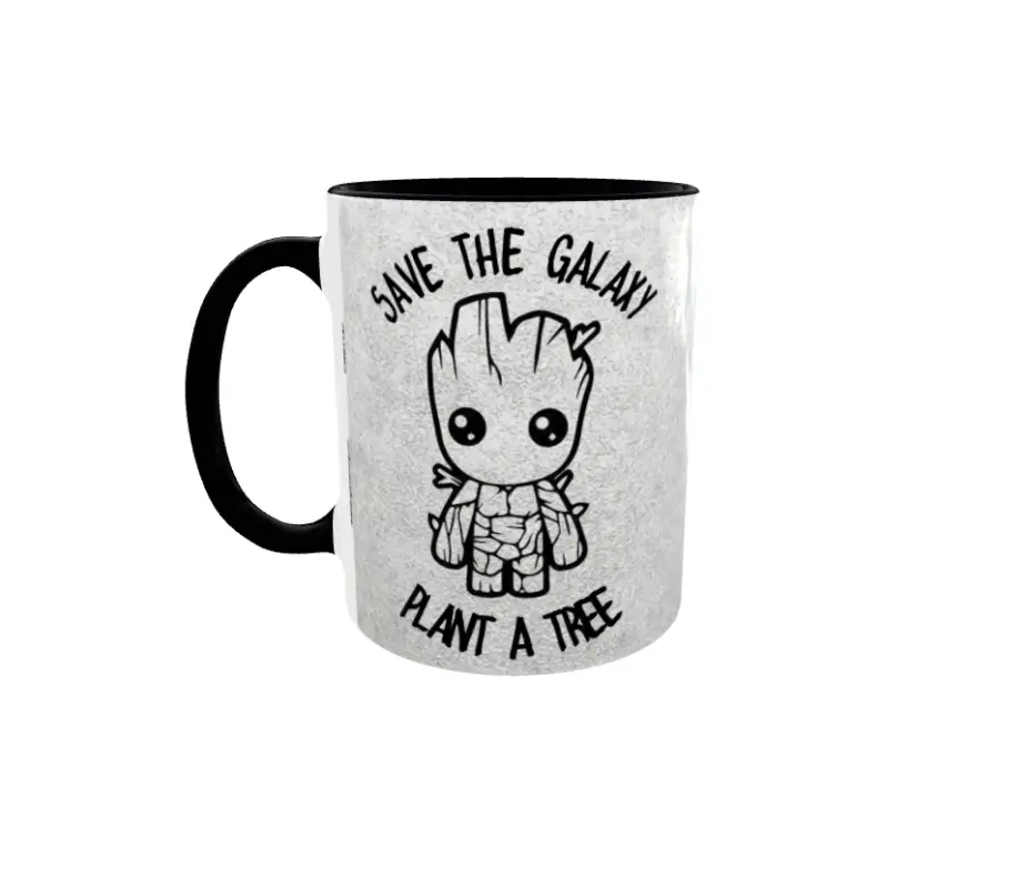 Save the galaxy, plant a tree, cana ceramica, 330ml, cgs1147
