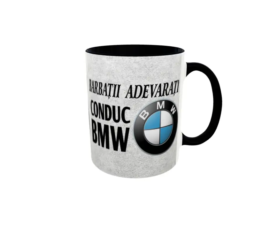 Barbati adevarati conduc bmw, cana ceramica, 330ml, cgs1149v