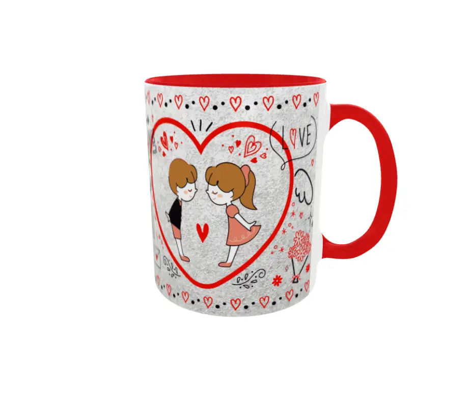 Love, cana ceramica, 330ml, cgs1156v