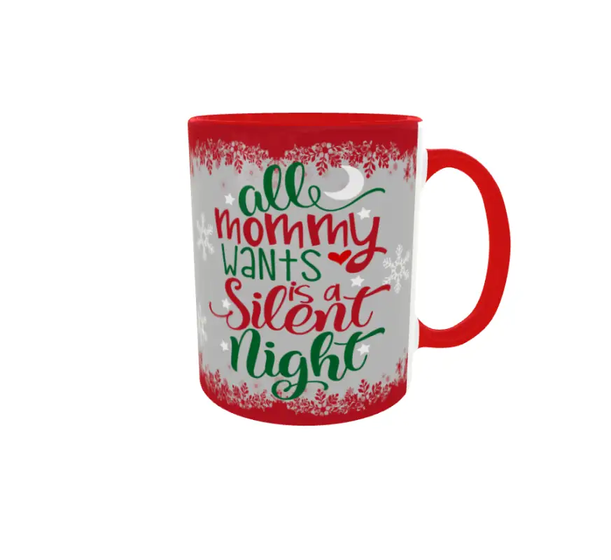 All mam whants is a silent night, cana ceramica, 330ml,  cgs1241v