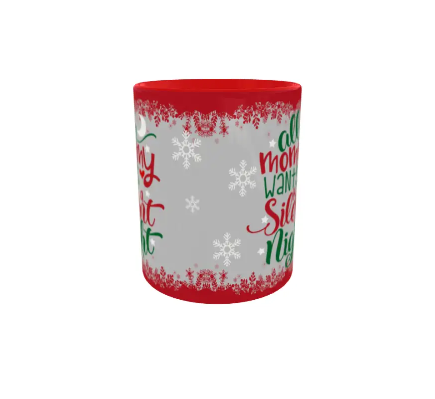 All mam whants is a silent night, cana ceramica, 330ml,  cgs1241v