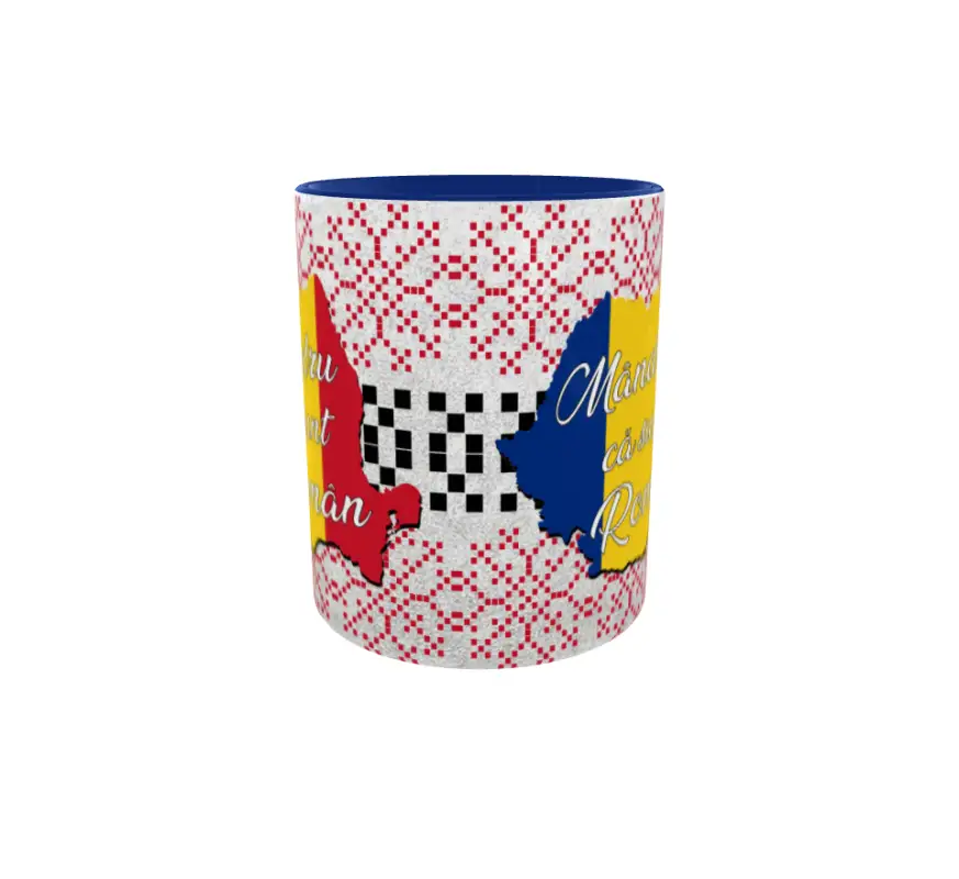 Mandru ca sunt roman, cana ceramica, 330ml,  cgs1329v