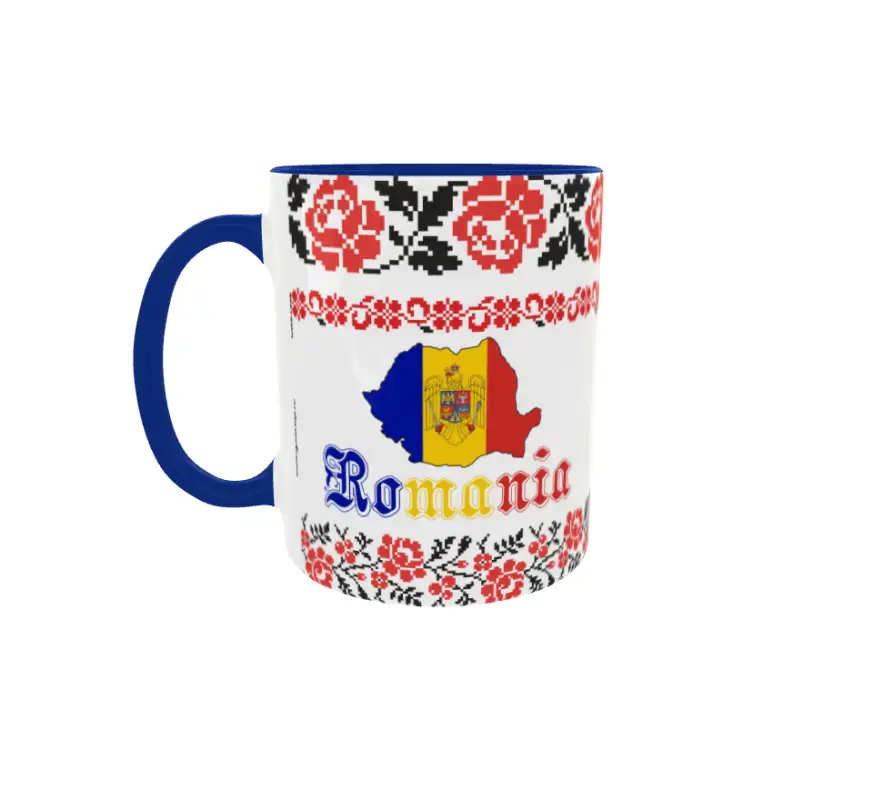 Romania, cana ceramica, 330ml, cgs1394