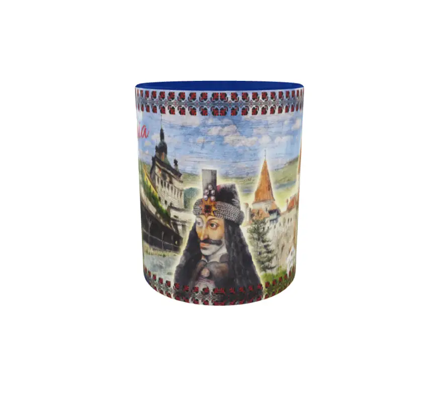 Castelul bran, cana ceramica, 330ml, cgs1395v