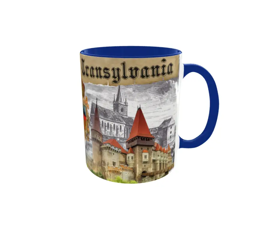 Castelul bran, cana ceramica, 330ml, cgs1396v