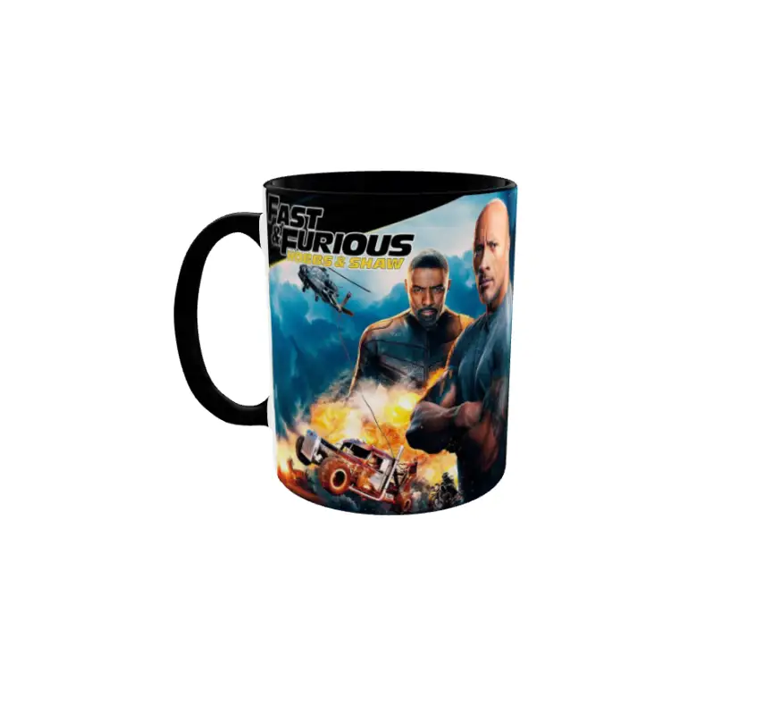 Fast and furious, model 1, cana din ceramica, 330ml