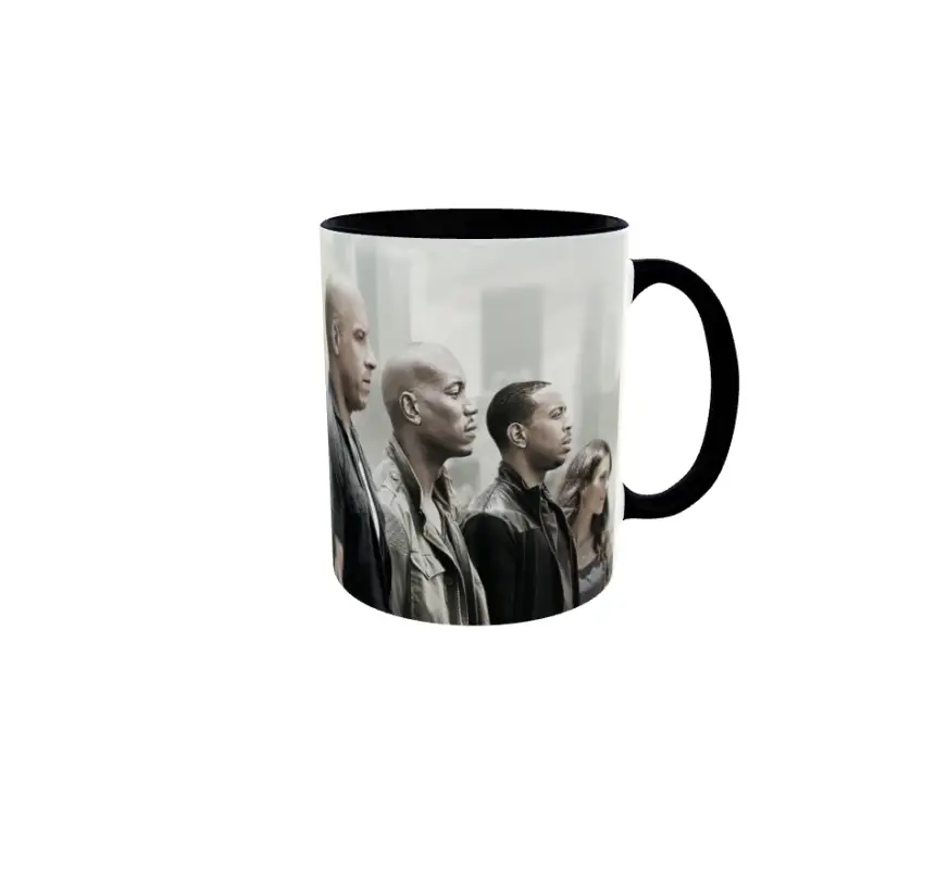 Fast and furious 7, model 1, cana din ceramica, 330mlv
