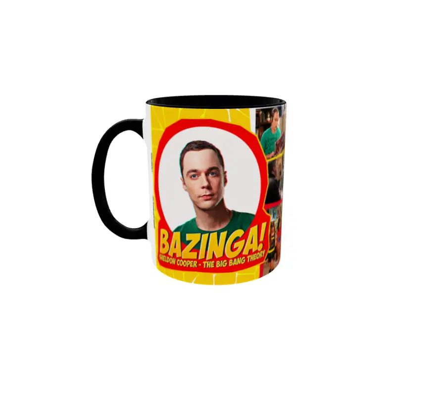 The big bang theory, model 4, cana din ceramica, 330mlv