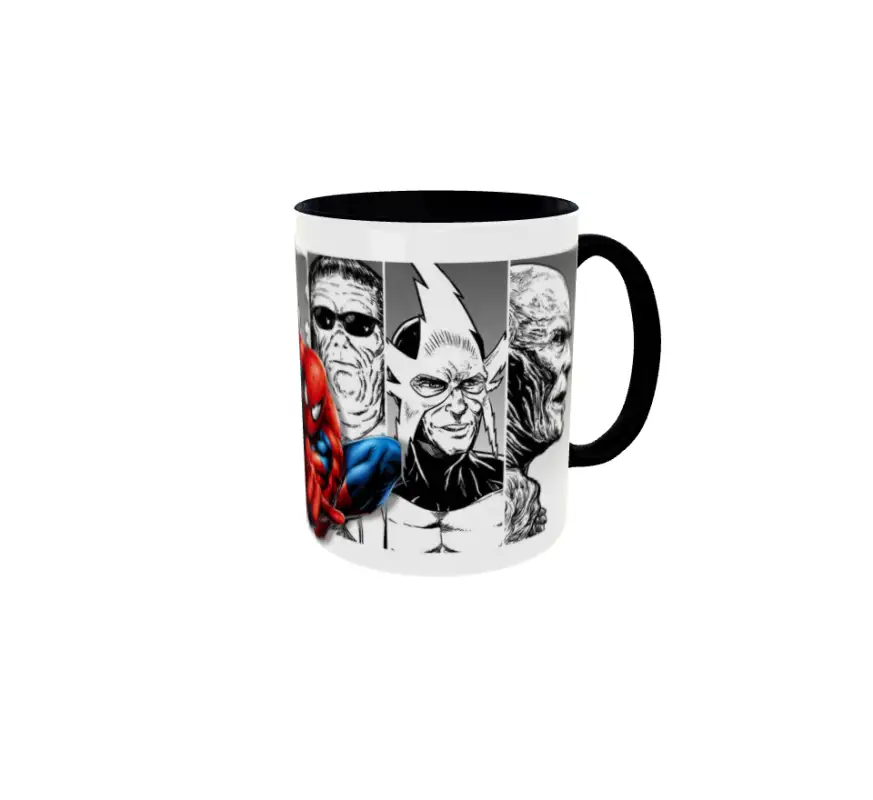 Spiderman, model 1, cana din ceramica, 330mlv