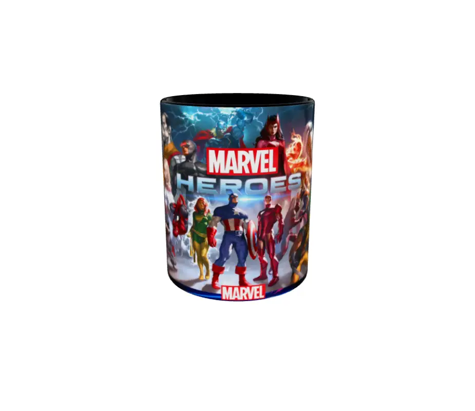 Marvel heroes, model 1, cana din ceramica, 330mlv