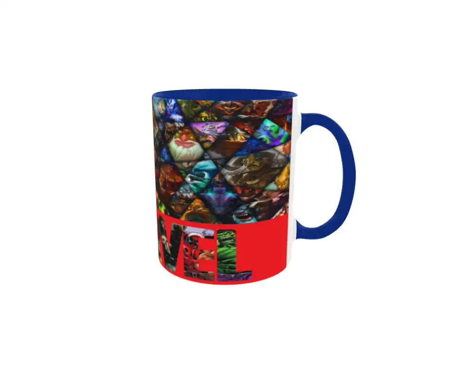 Marvel heroes, model 2, din ceramica, 330mlv