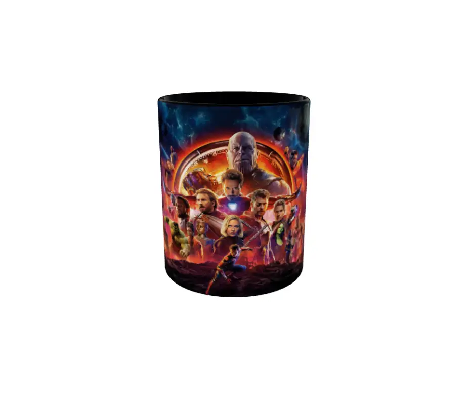 Avengers, model 4, cana ceramica, 330mlv