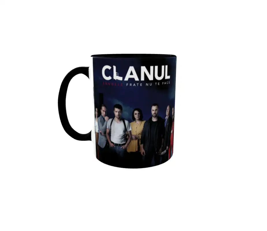 Clanul, cana ceramica 330 ml modelv