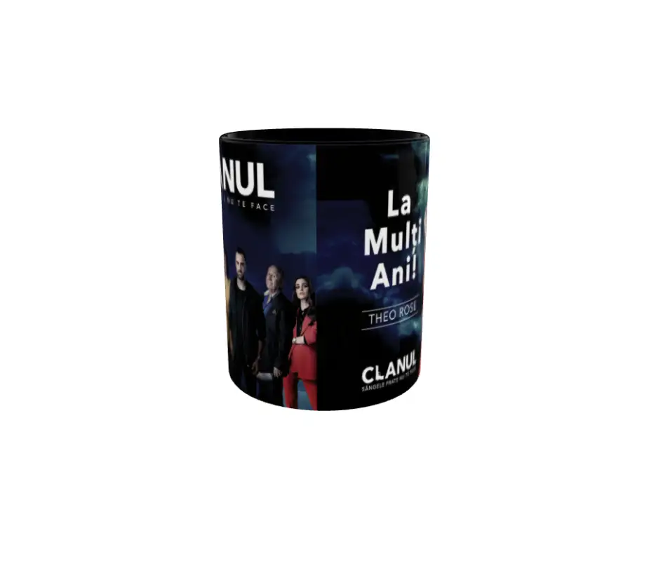 Clanul, cana ceramica 330 ml modelv