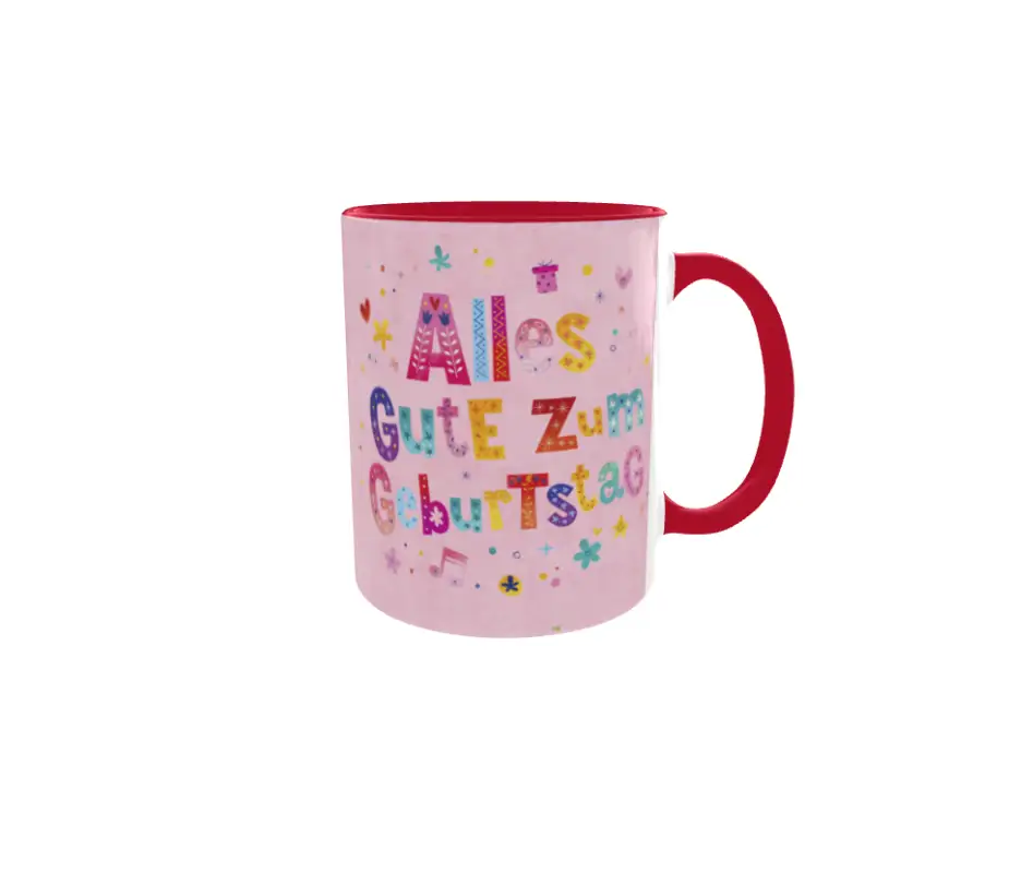 Alles gute zum geburtstag, model 1, cana ceramica, 330mlv