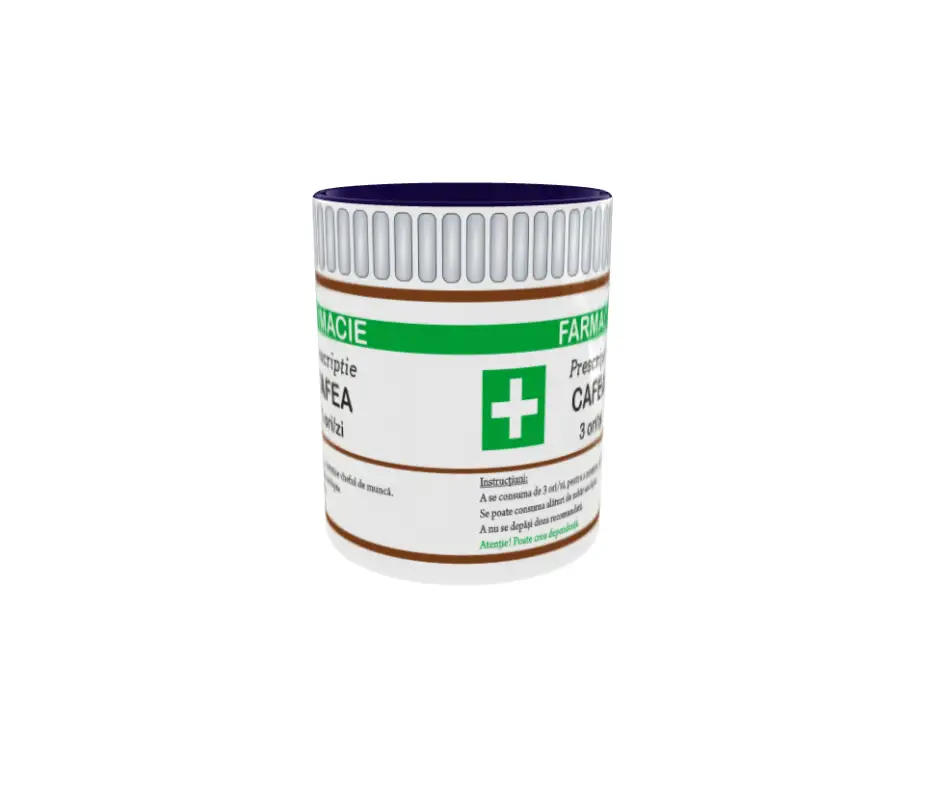 Farmacie, cana din ceramica, 330mlv