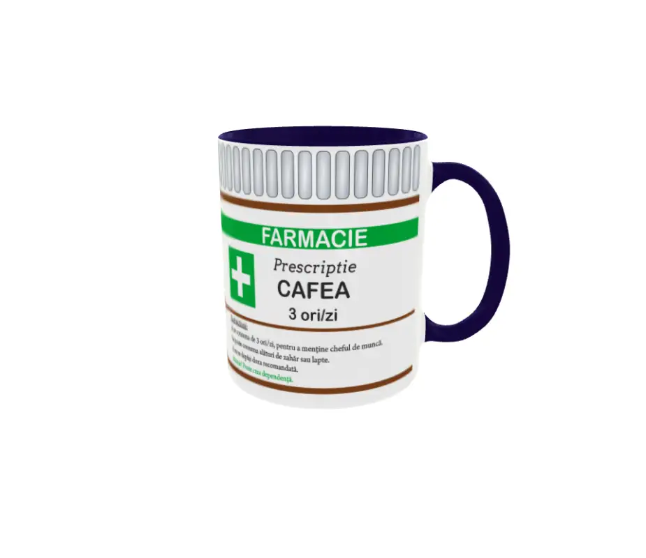 Farmacie, cana din ceramica, 330mlv
