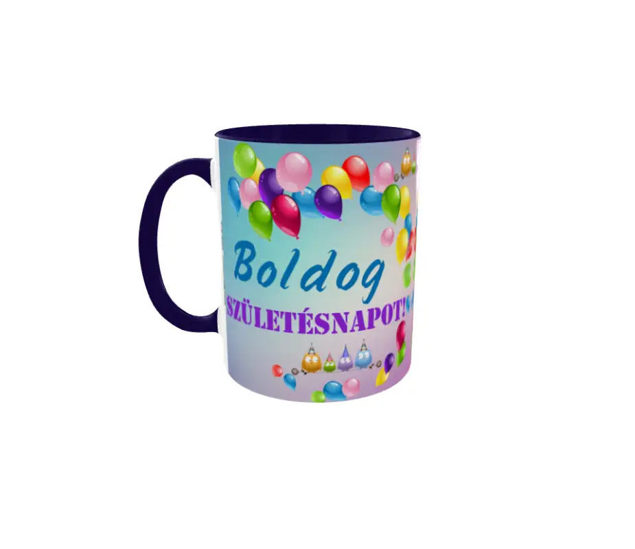 Boldog szuletesnapot, cana din ceramica, 330ml
