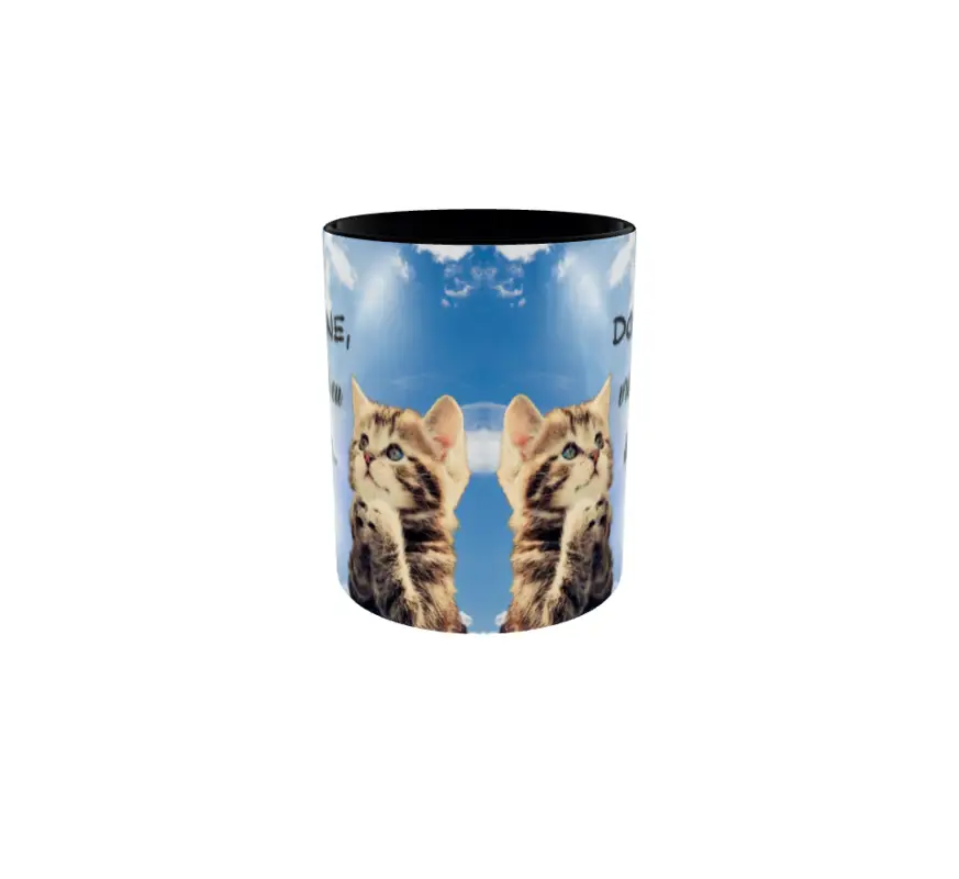 Doamne vreau si eu iubire..., cana din ceramica, 330mlv