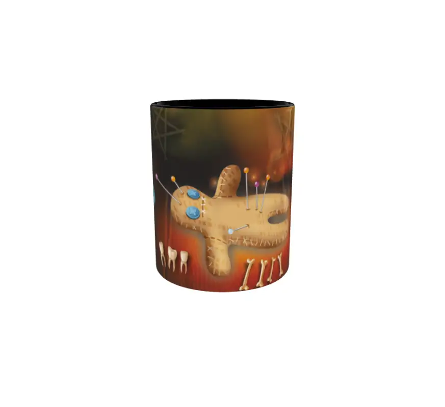 Voodoo, cana din ceramica, 330mlv