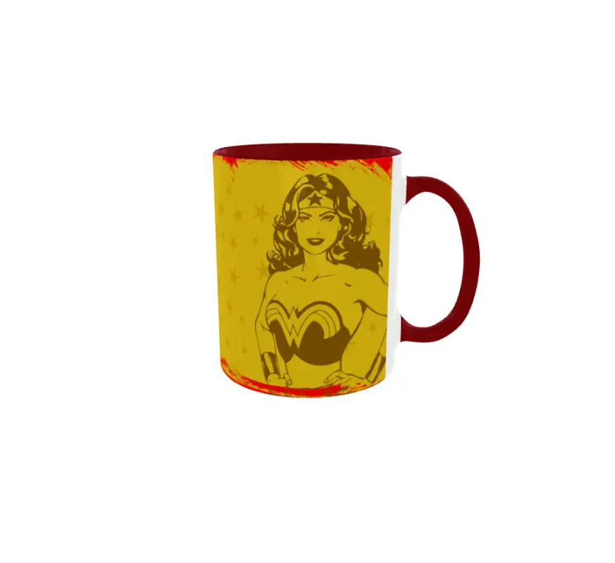 Wonder woman, cana din ceramica, 330ml, model 1v