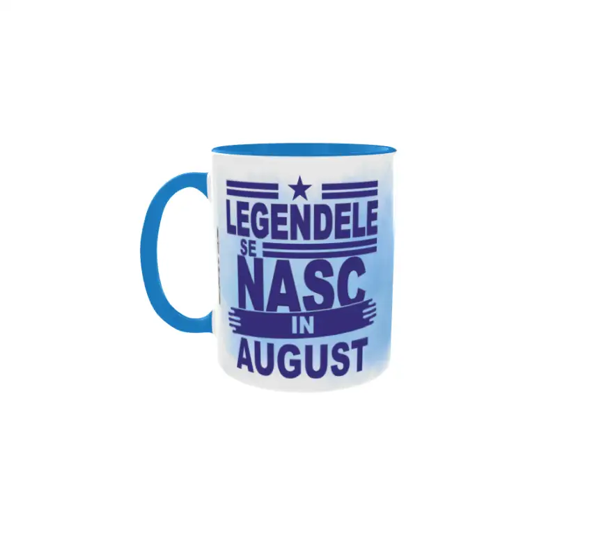 Legendele se nasc in august, cana din ceramica, 330mlv