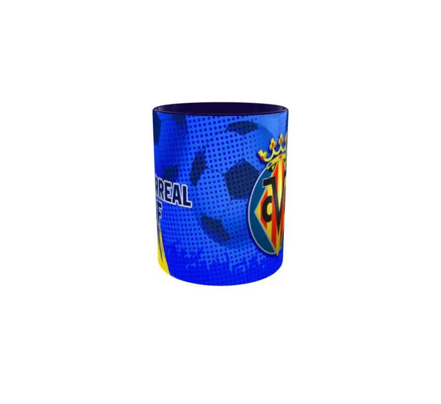 Villarreal cf, cana din ceramica, 330mlv
