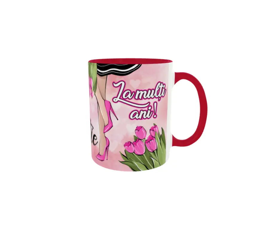 8 martie, cana din ceramica, 330ml, model 2v