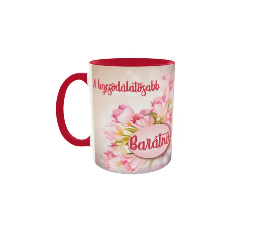 A legcsodálatosabb barátnő, model 1, din ceramica, 330ml