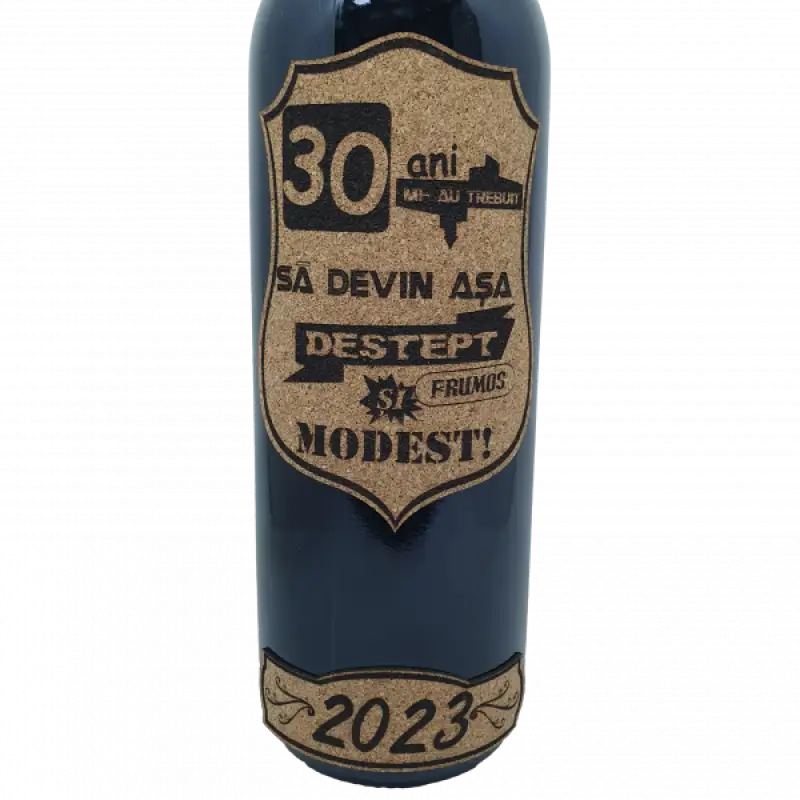 30 de ani mi-au trebuit sa devin asa destept, eticheta pluta cu mesajv