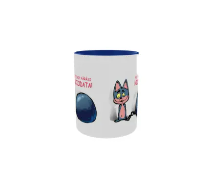 Nu te voi parasi niciodata, cana ceramica, 330ml
