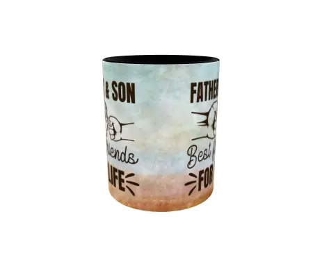 Father & son best friends, cana ceramica, 330ml, cgs1116b